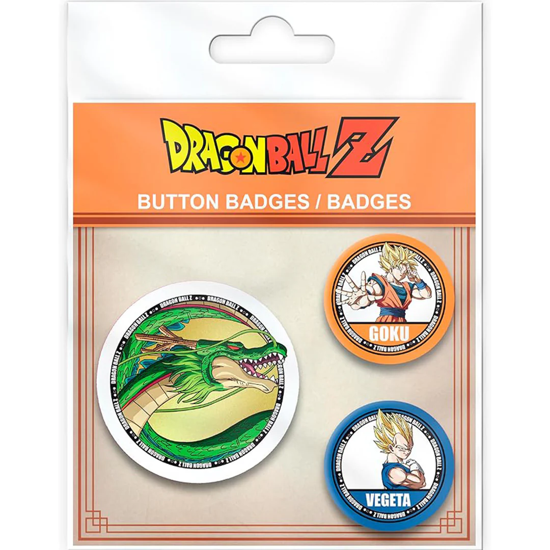 Dragon Ball Z - Badges - Goku, Vegeta & Shenron – Image 2