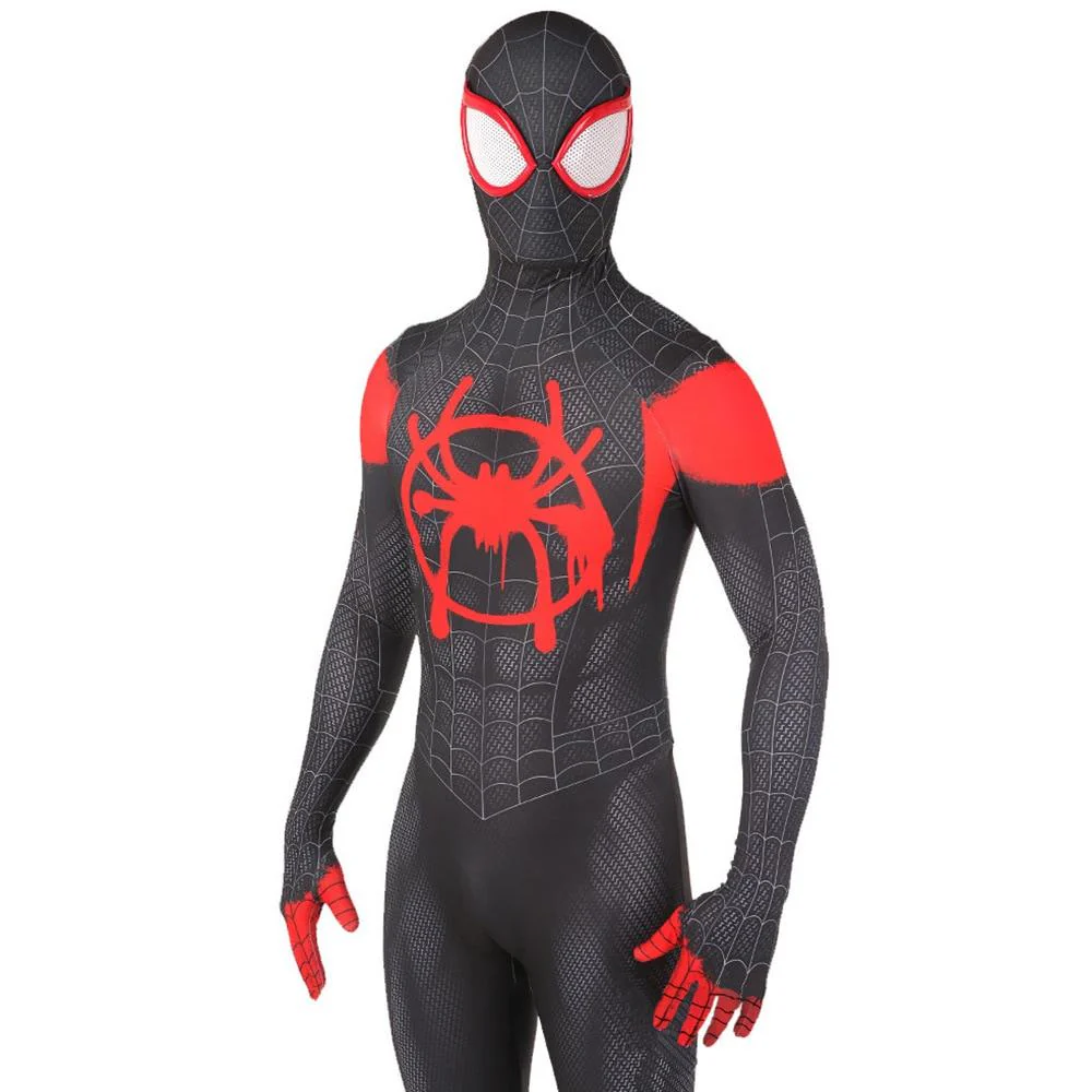 Costume Spiderman Noir et Rouge – Image 2
